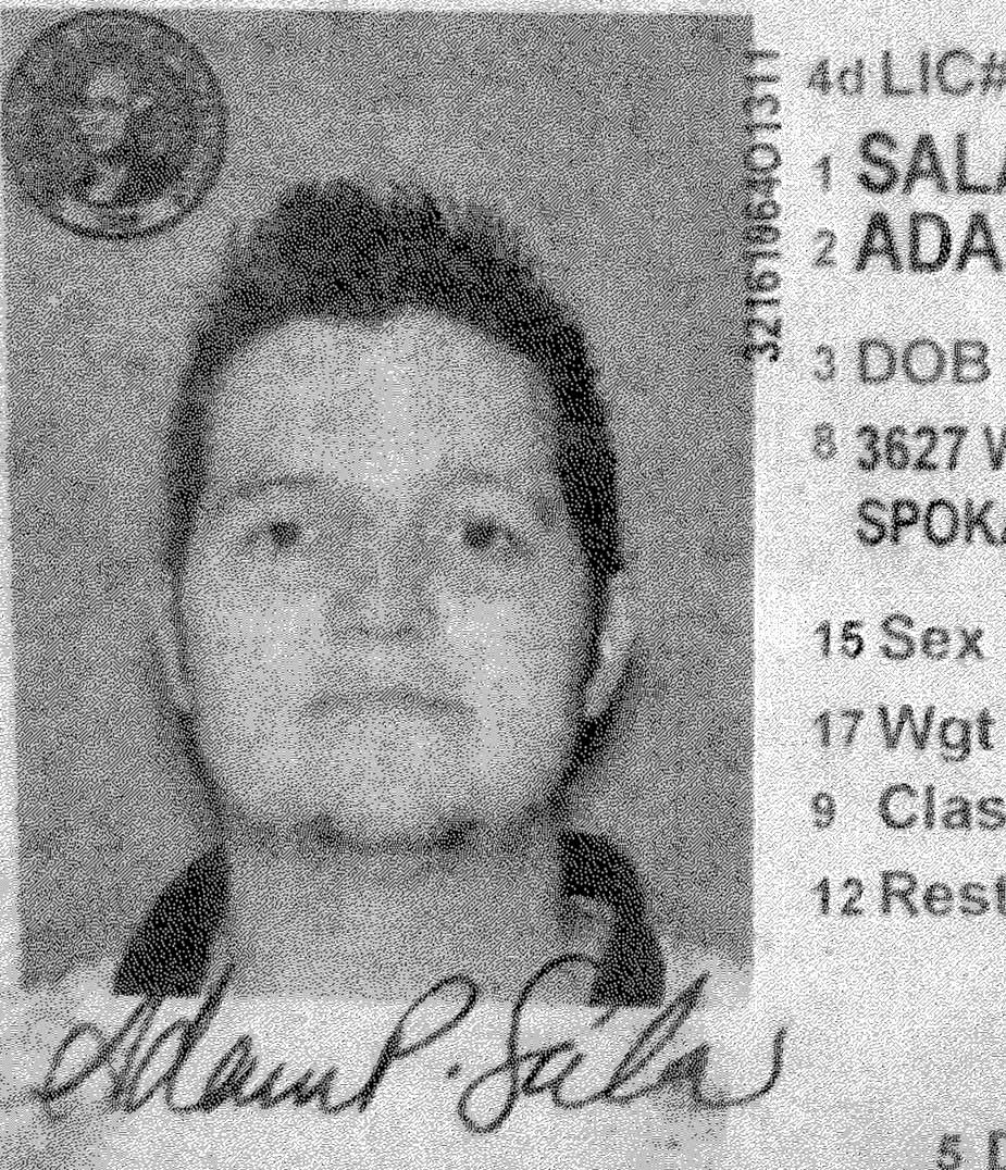 Adam Sala Fugitive Cash Reward